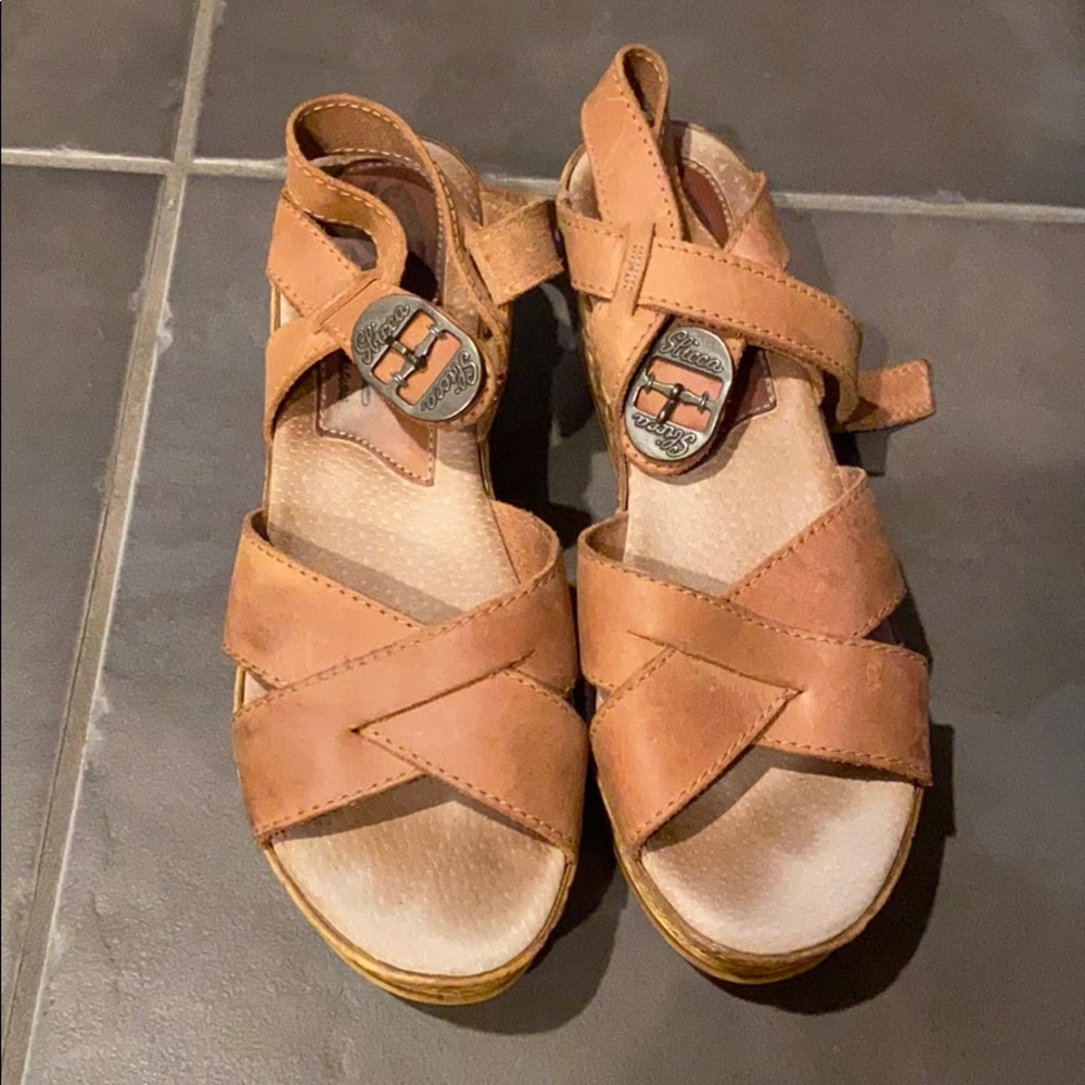 Sbicca wedges—3 inch heel